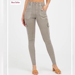 SPANX STRETCH ANKLE CARGO PANT S NWT